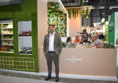 Álvaro Martínez, gerente de Axarfruit, que lanzó nuevos productos elaborados con aguacate, como un guacamole con queso.
